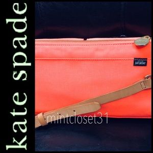 Kate Spade NY Saturday Crossbody Bag neon peach